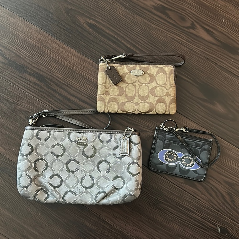 Bundle of Coach wristlets | NWOT